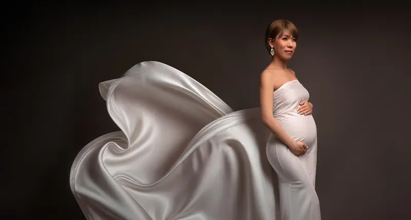 Babybauch Fotoshooting