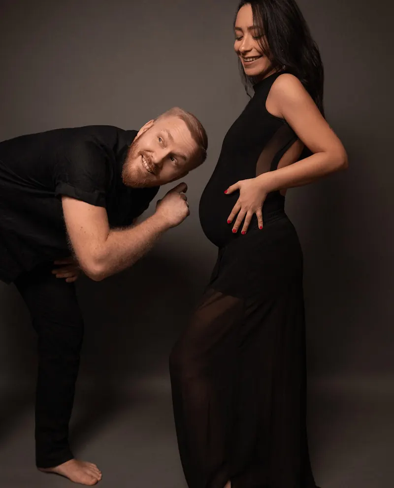 Babybauch Fotoshooting