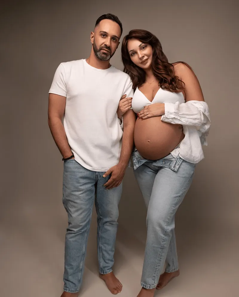 Babybauch Fotoshooting