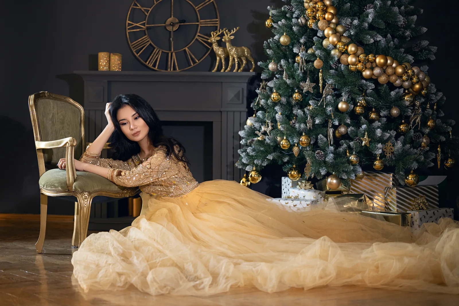 Weihnachtsfotoshooting in Wien