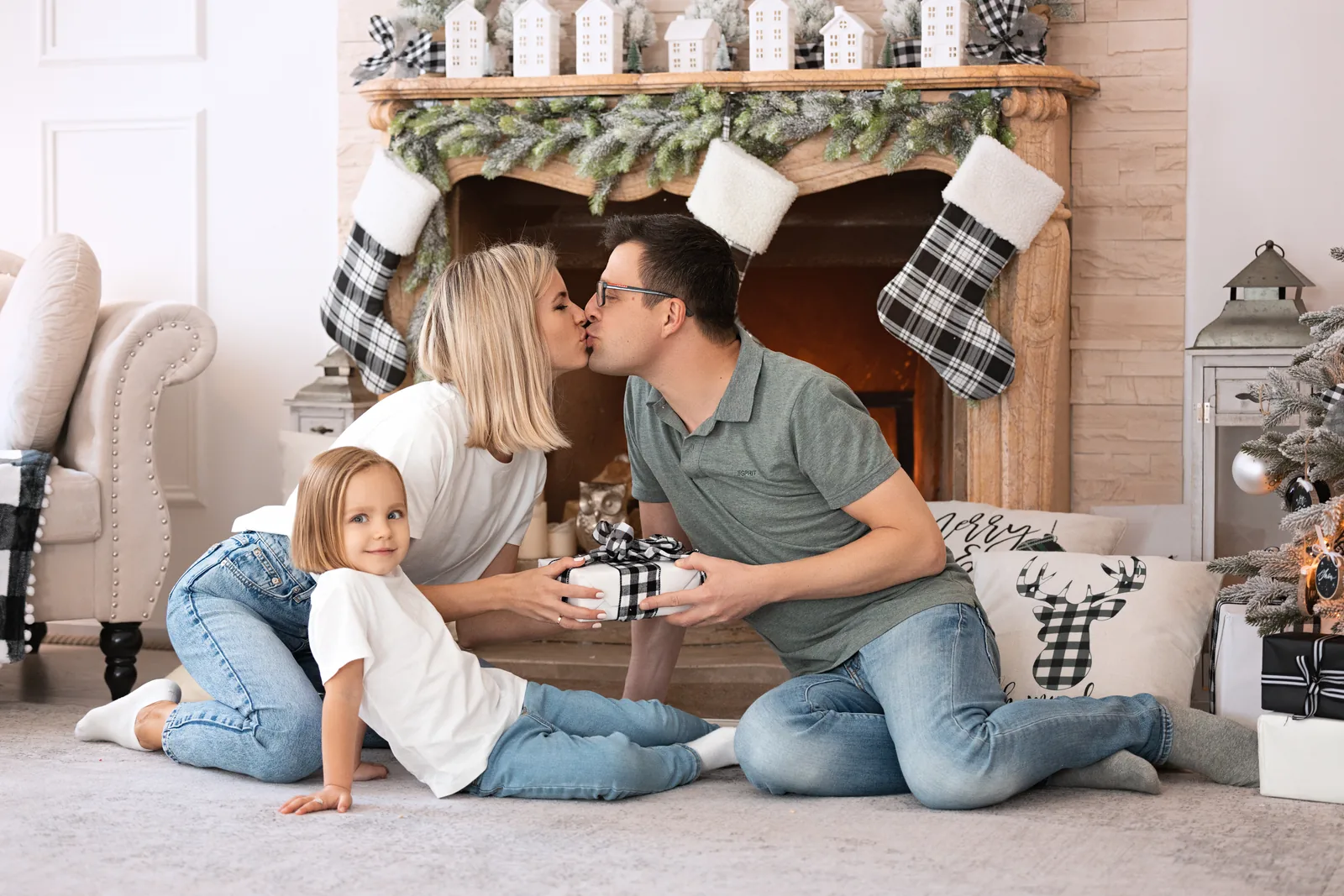 Weihnachtsfotoshooting in Wien